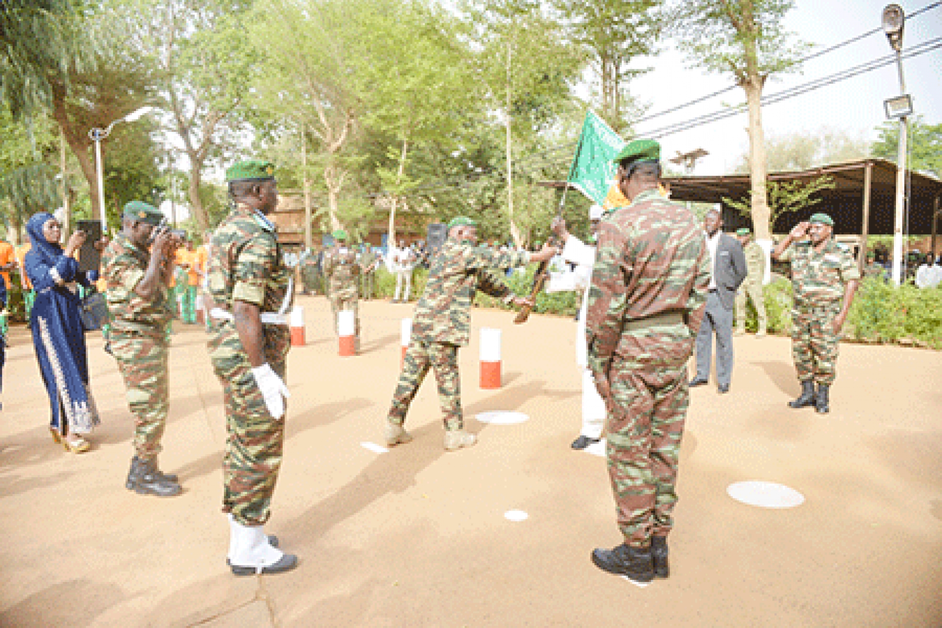 Défense et sécurité : Le Général de Brigade Ibrahim Bagadoma Mahamadou prend le Commandement de la Gendarmerie Nationale