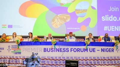 1er Forum des Affaires Union Européenne-Niger : Le Chef de l’Etat plaide pour des partenariats d’affaires exemplaires à même de servir de locomotives aux différents secteurs de l’économie
