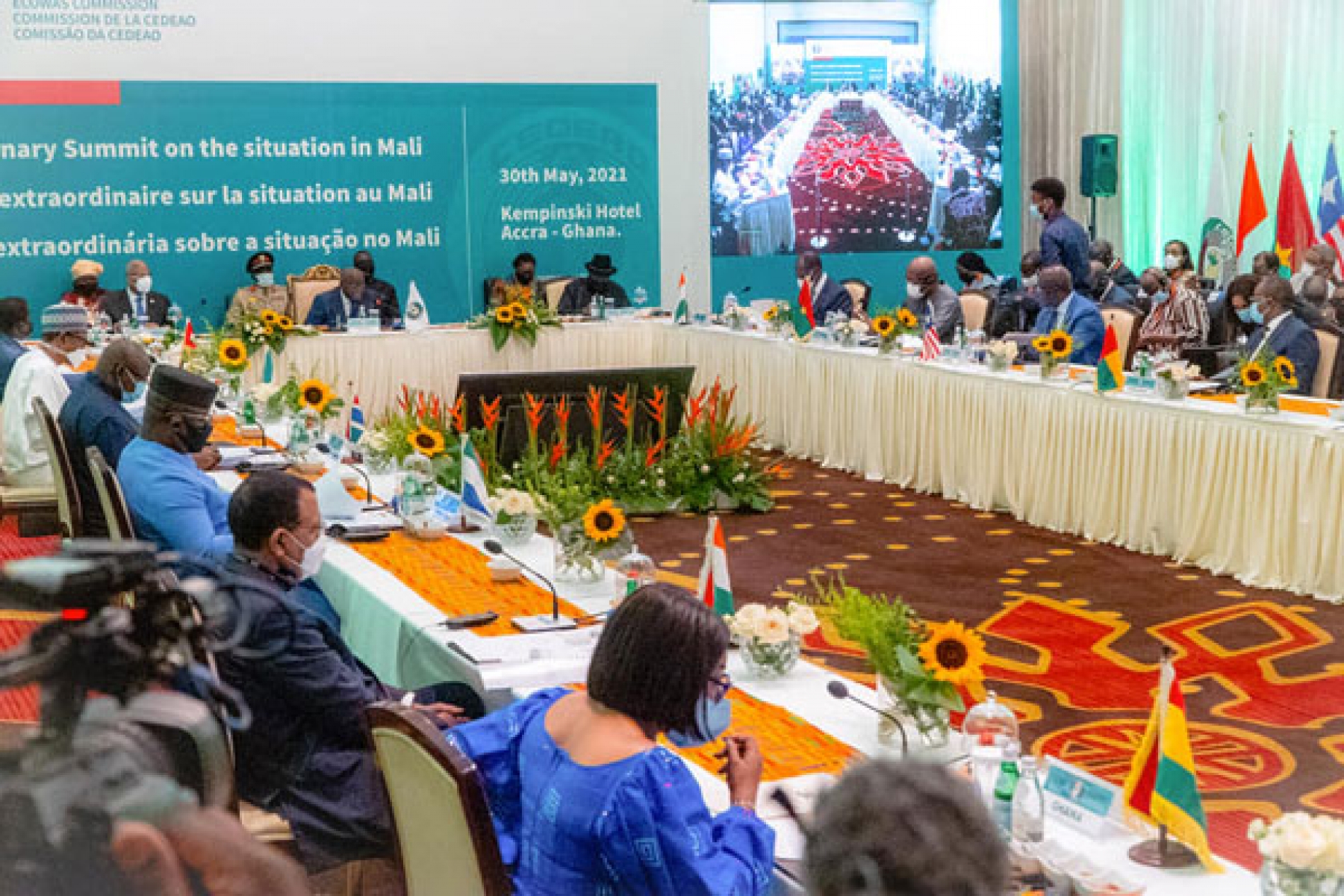 Sommet extraordinaire des Chefs d&#039;Etat et de Gouvernement de la CEDEAO sur le Mali, à Accra (Ghana) : Le Président Mohamed Bazoum a pris part aux travaux
