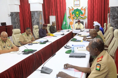 A la Pr&eacute;sidence de la R&eacute;publique : Le Chef de l&rsquo;Etat pr&eacute;side la r&eacute;union du Conseil National de S&eacute;curit&eacute;