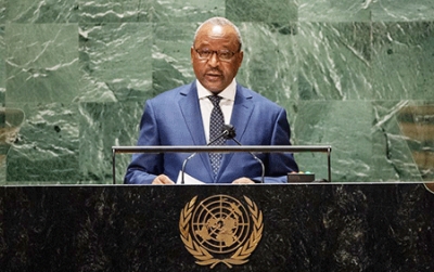 Allocution de S.E.M Hassoumi Massoudou, ministre d&rsquo;Etat, ministre des Affaires &Eacute;trang&egrave;res et de la Coop&eacute;ration, &agrave; la tribune de la 76&egrave;me Session ordinaire de l&rsquo;Assembl&eacute;e G&eacute;n&eacute;rale des Nations Unies, New York (USA)