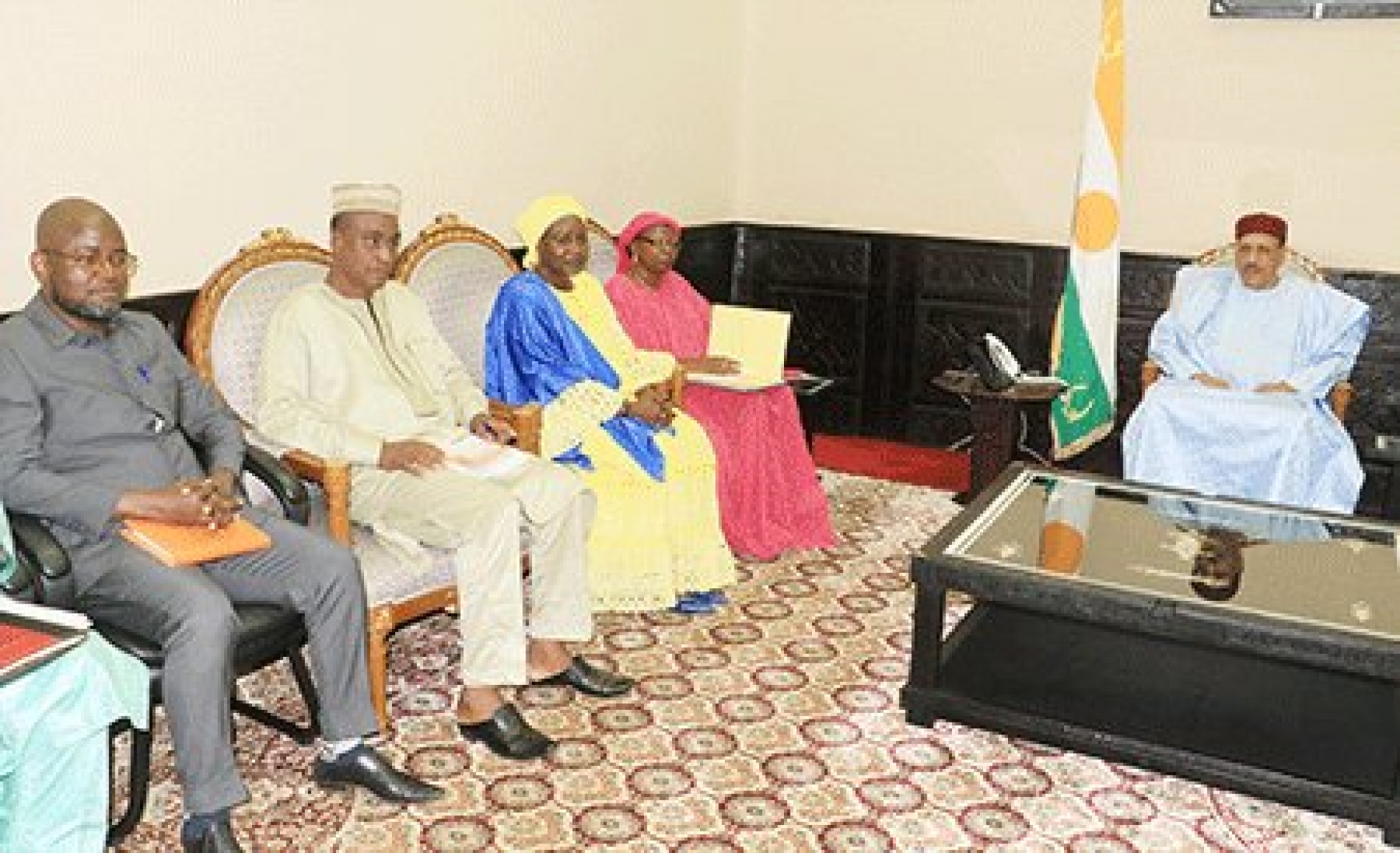 À la Présidence de la République : Le Chef de l’État reçoit les membres du bureau de la Chambre Nationale des Notaires du Niger (CNNN)