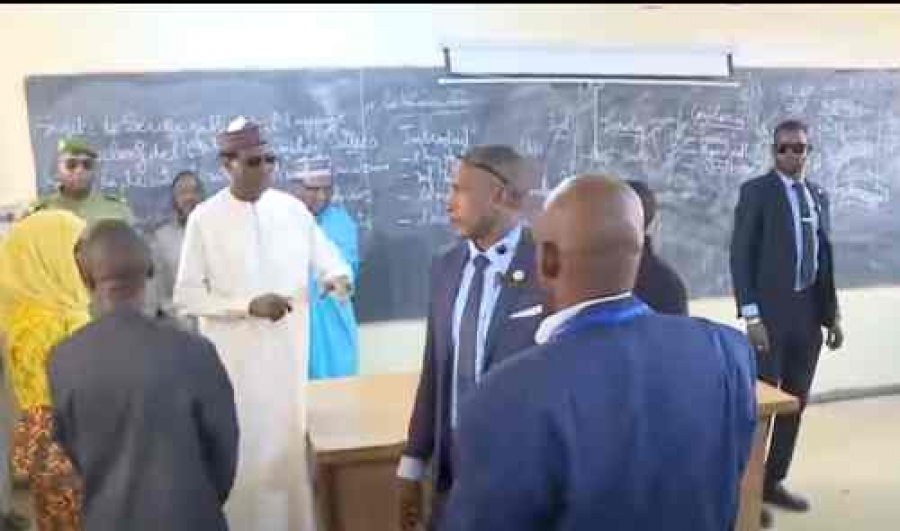 Le Premier ministre Ali Mahaman Lamine Zeine &agrave; l&rsquo;ENA : former des cadres comp&eacute;tents pour servir le Niger