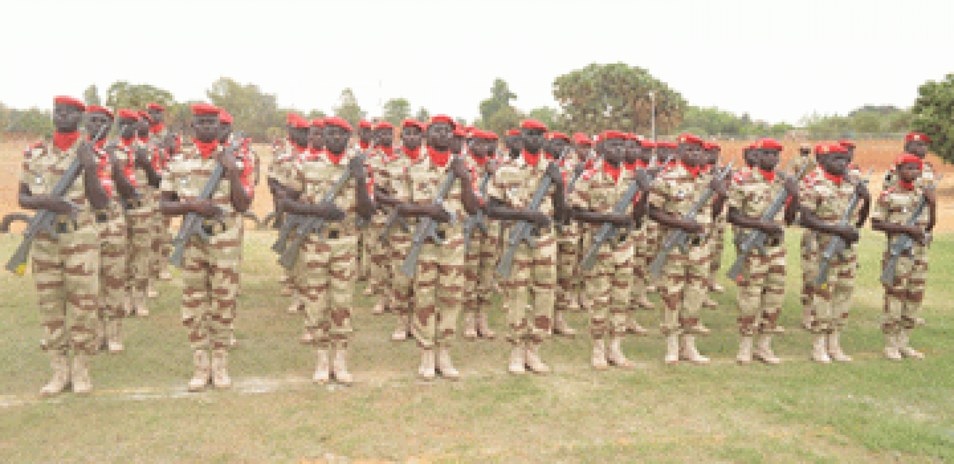 Présentation au drapeau de la promotion des élèves gardes nationaux 2022 : 756 éléments dont 63 féminins prêts à servir le Niger