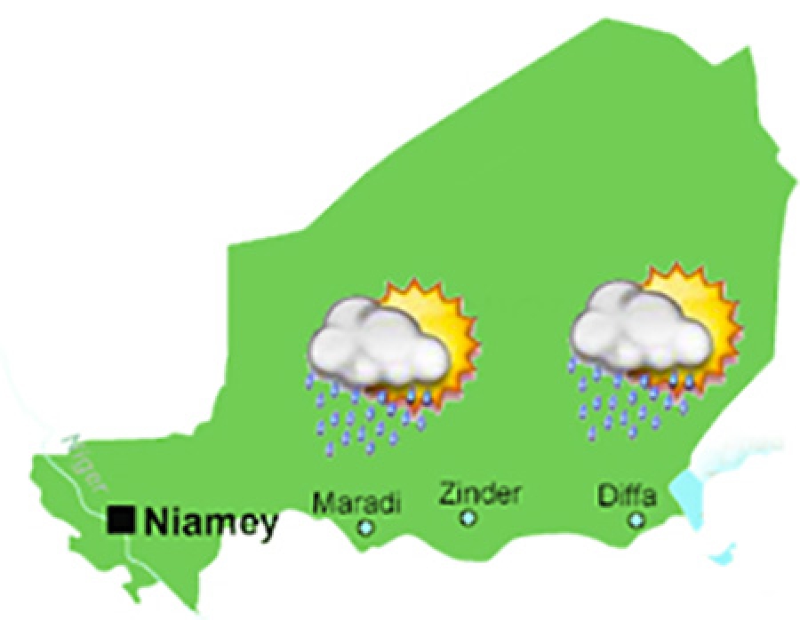 Prévision climatique saisonnière pour la saison 2022 sur le Niger : Une alerte favorable pour la population notamment, les agriculteurs, les autorités et les ONG…