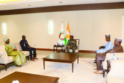 Audience à la Présidence de la République : Le chef de l’Etat reçoit les ministres Burkinabè et malien en charge des Mines et de l’Energie