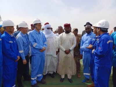 Le ministre du P&eacute;trole sur les sites du pipeline &agrave; Gaya et Konni : M. Mahamane Sani Mahamadou sur le terrain pour appr&eacute;cier l&rsquo;avancement et la qualit&eacute; du pipeline PENB