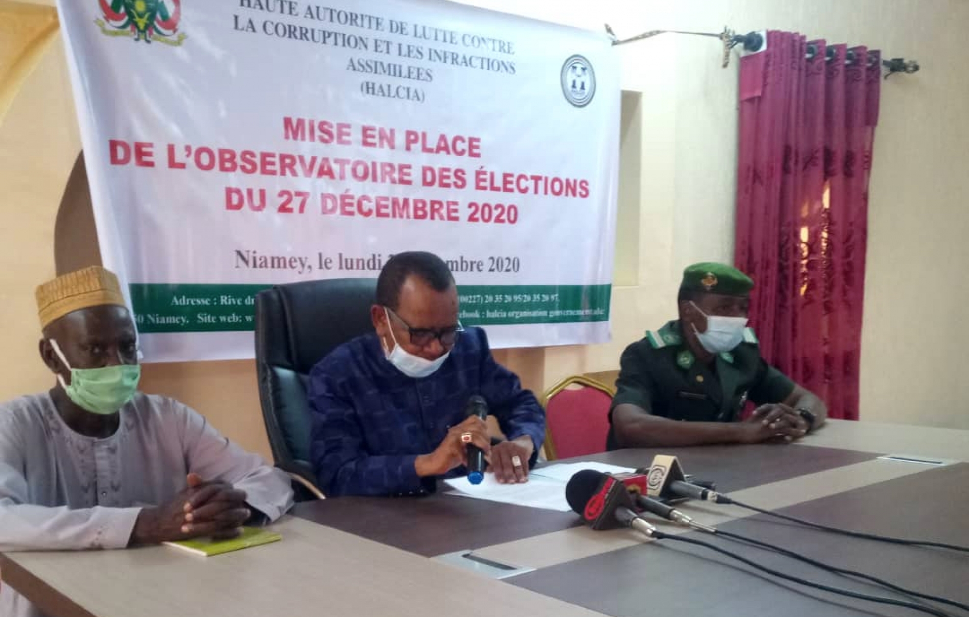 Mise en place de l’observatoire d’élection par la Haute Autorité à la Lutte contre la Corruption et les Infractions Assimilées (HALCIA) : Lutter contre les pratiques corruptives dans le processus électoral