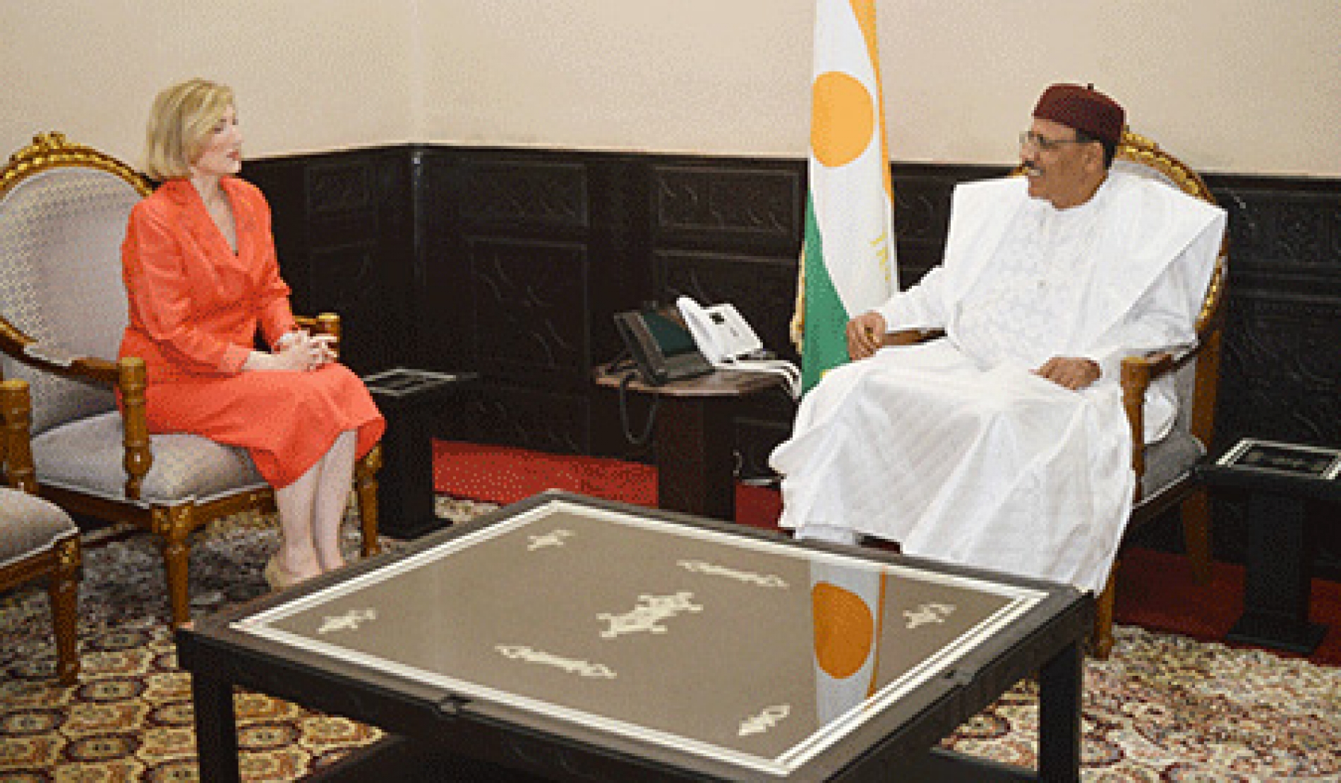 À la Présidence de la République : Le Chef de l’État reçoit l’Ambassadeur de l’EU au Niger et un Envoyé Spécial de la République Tchèque