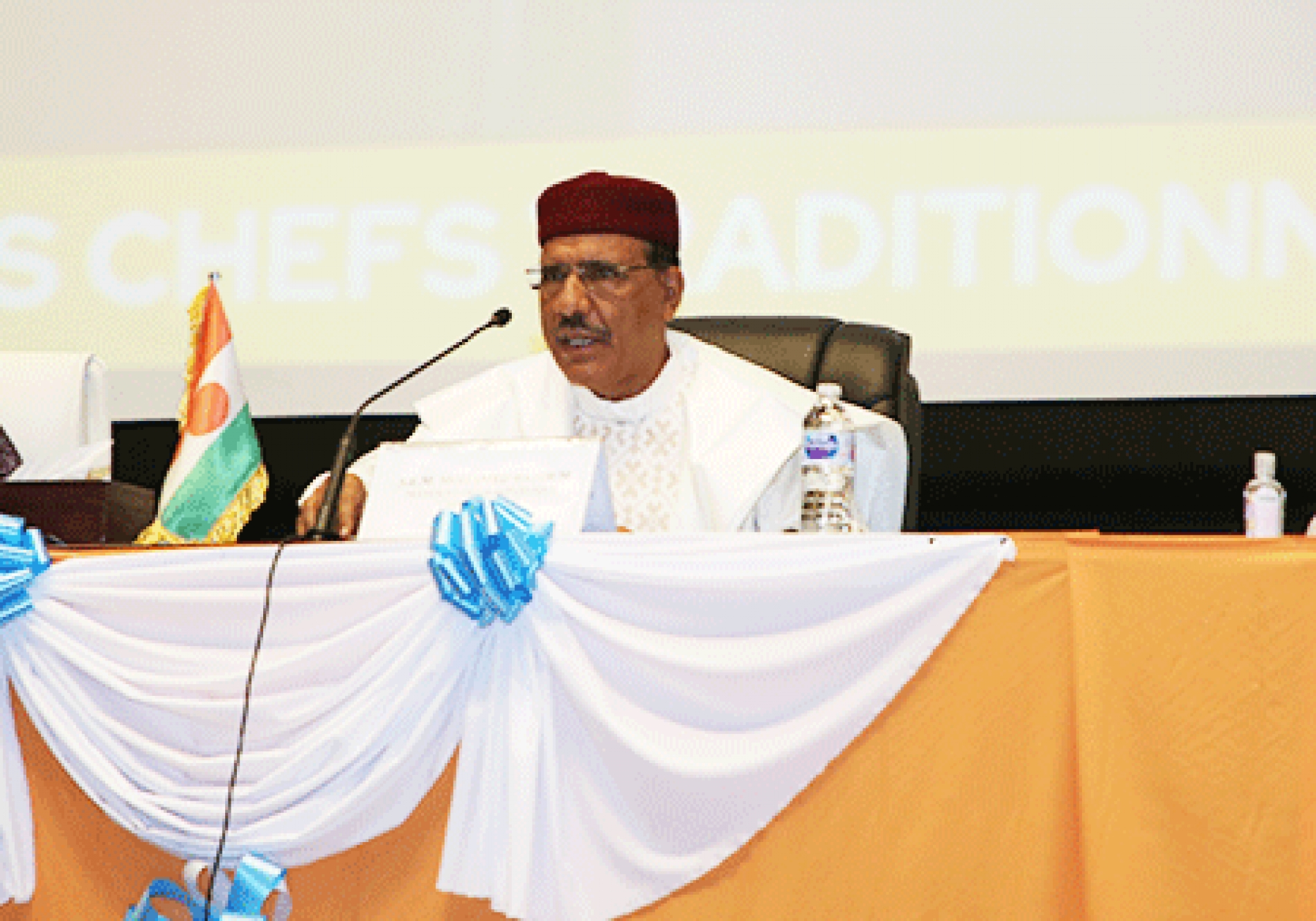 Discours prononcé par le Président Mohamed Bazoum à l’ouverture du symposium pour la mobilisation des leaders traditionnels autour de la transition démographique au Niger
