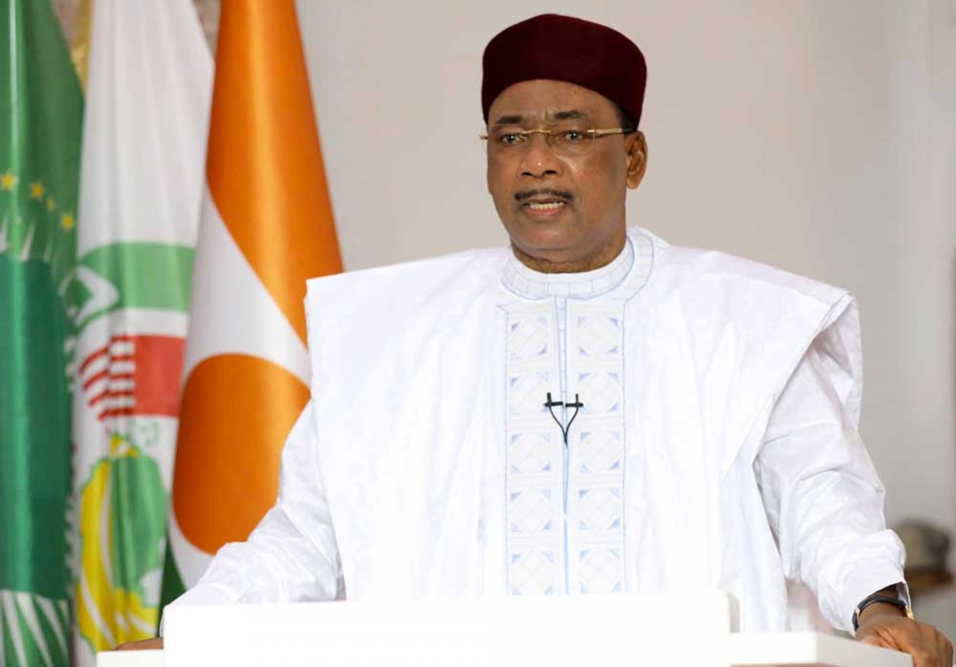 Allocution du Président de la République du Niger, Champion de la Zone de Libre Échange Continentale Africaine (ZLECAf), à l’occasion de la remise du Siège : «J’exhorte tous à garder le sens de l’unité, de la solidarité et de la dignité comme valeurs